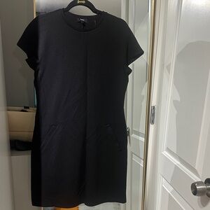 Theory Black Mini Dress